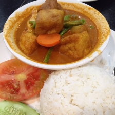 【KL Sentral】咖喱蔬菜饭