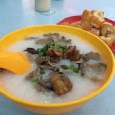 【茨厂街】汉记靓粥 + 油条